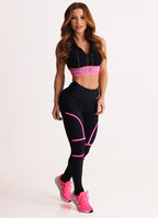 Legging Cós Médio Superhot Comfy Preto CAL5561 UV50+