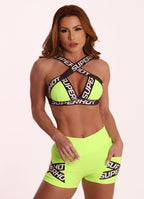 Top Superhot Blackout Amarelo Neon TOP5595 UV50+