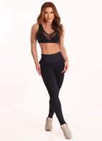 Legging Superhot Blackout Preto CAL5615 UV50+