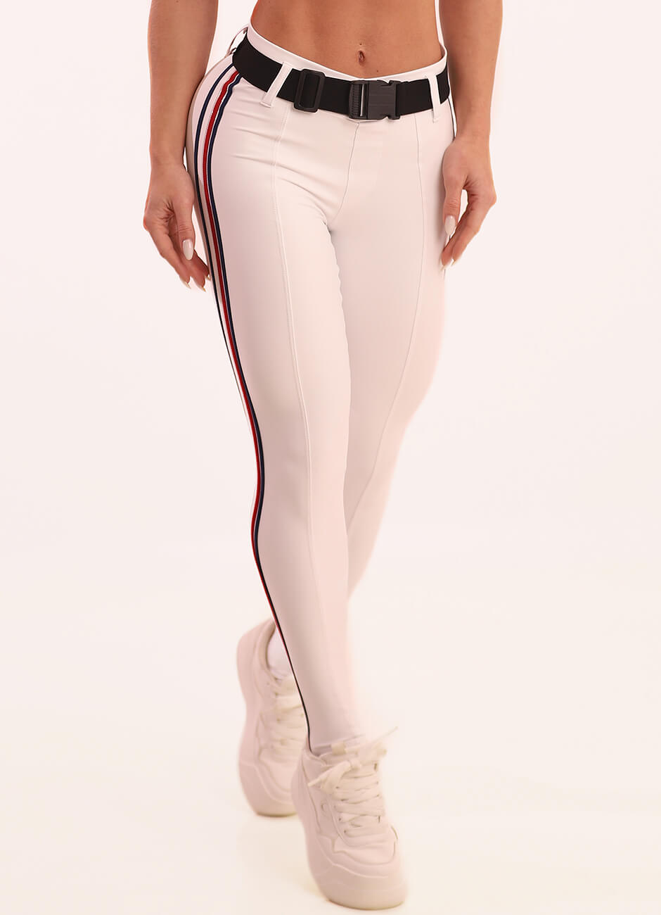Legging Superhot Blackout Branco CAL5620 UV50+