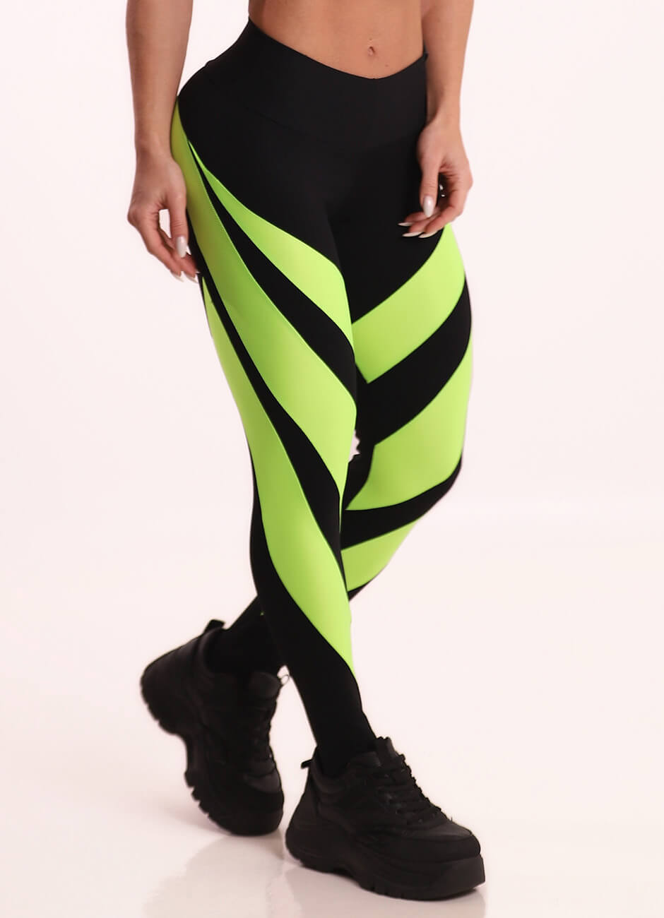 Legging Superhot Blackout Preto CAL5599 UV50+