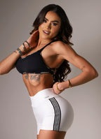 Shorts Superhot Blackout Branco SH5640 UV50+ Cós Médio