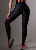 Legging Superhot Wet+ Preto CAL5635 UV50+ Cós Médio