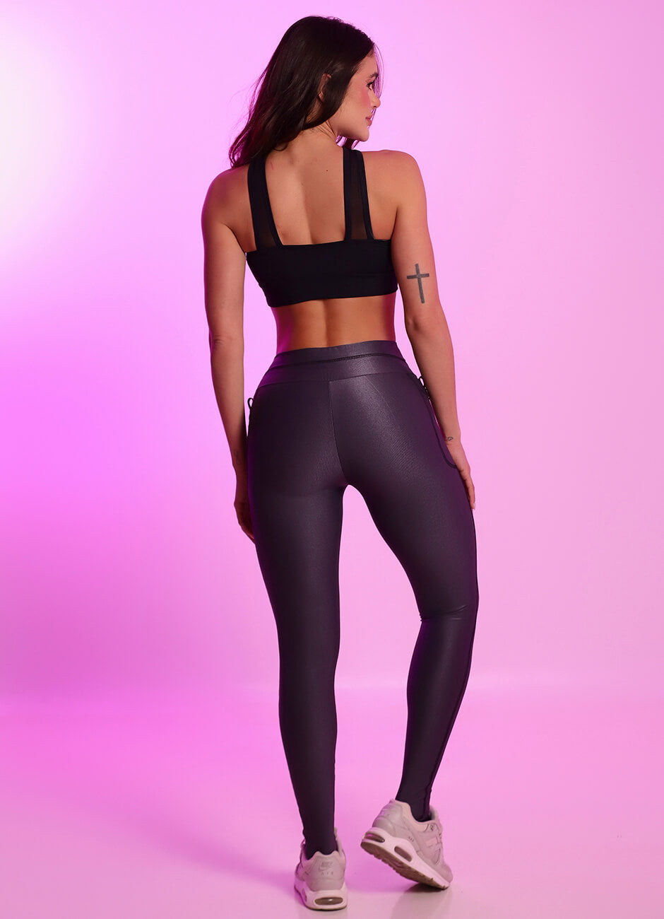 Top Superhot Blackout Preto TOP5659 UV50+