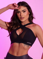 Top Superhot Blackout Preto TOP5659 UV50+