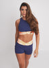 Top Esportivo Superhot Comfy Azul Marinho TOP5486 UV50+