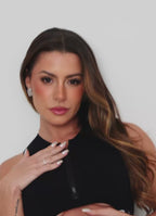 Legging Cós Alto Superhot Comfy Preto CAL5464 Proteção UV50+