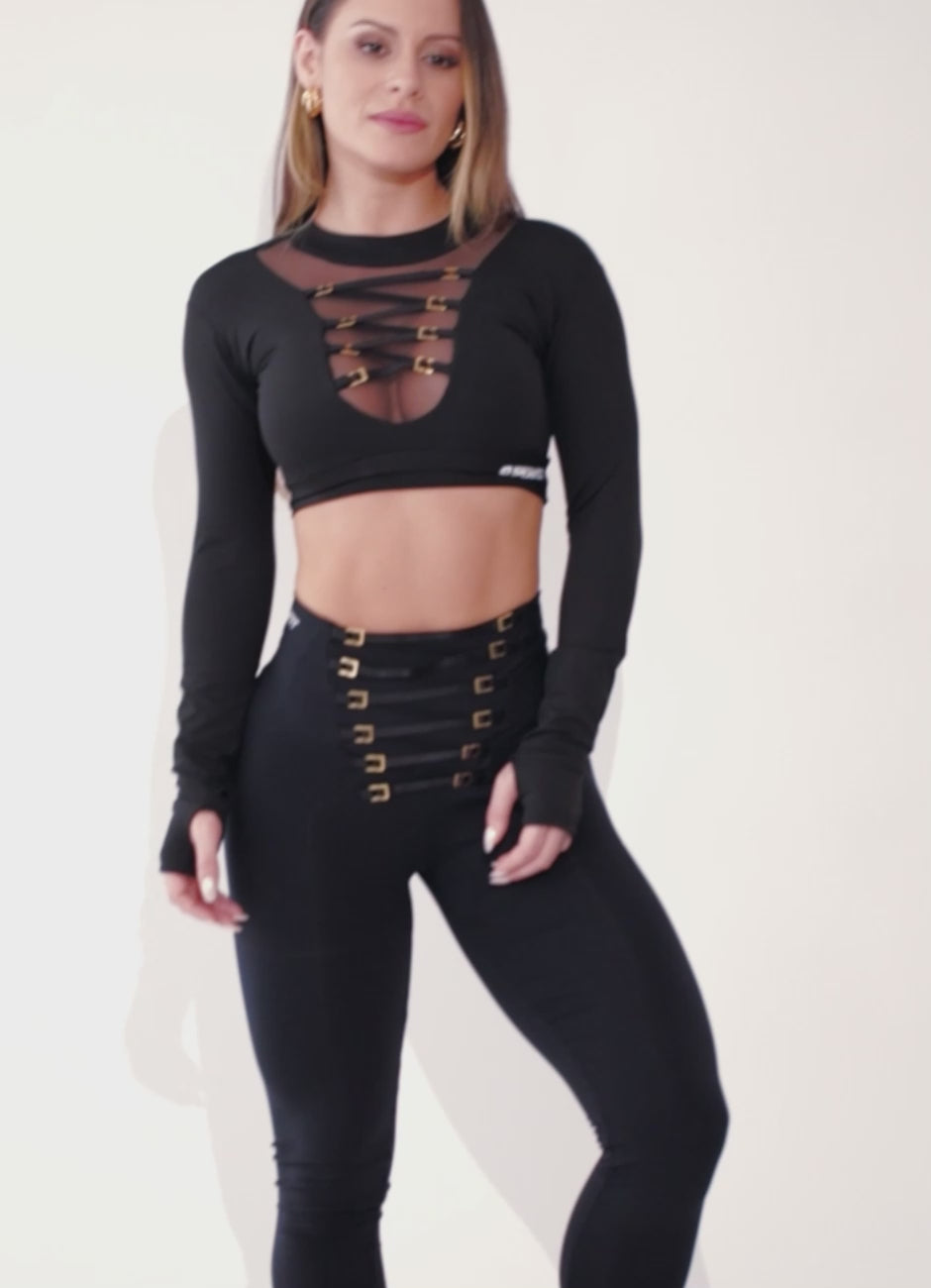 Blusa Superhot Fiber Preta BL5345