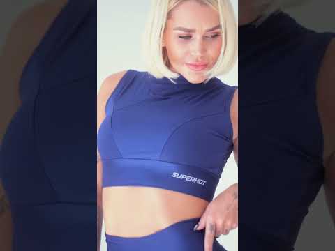 Legging Superhot Gleam Azul Marinho CAL5320