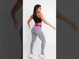 Legging Cós Alto Superhot Comfy Cinza CAL5489 UV50+